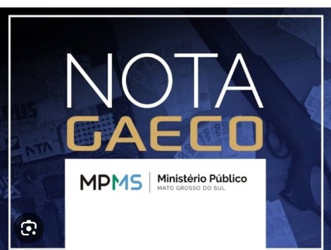 GAECO/MPMS deflagra Operação Erasure em Campo Grande
